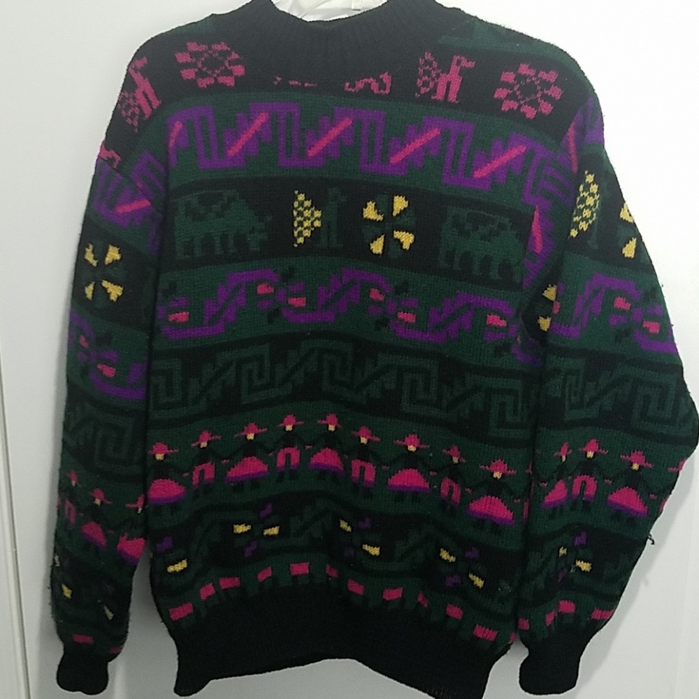 United Colors of Benetton Shetland Wool Sweater 34